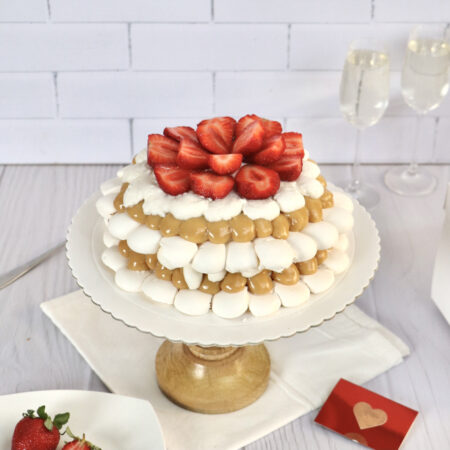 Merengado de fresas